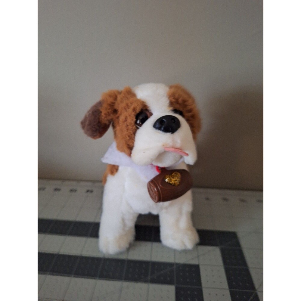 Elf Pets A Saint Bernard Tradition Plush Stuffed Animal Toy